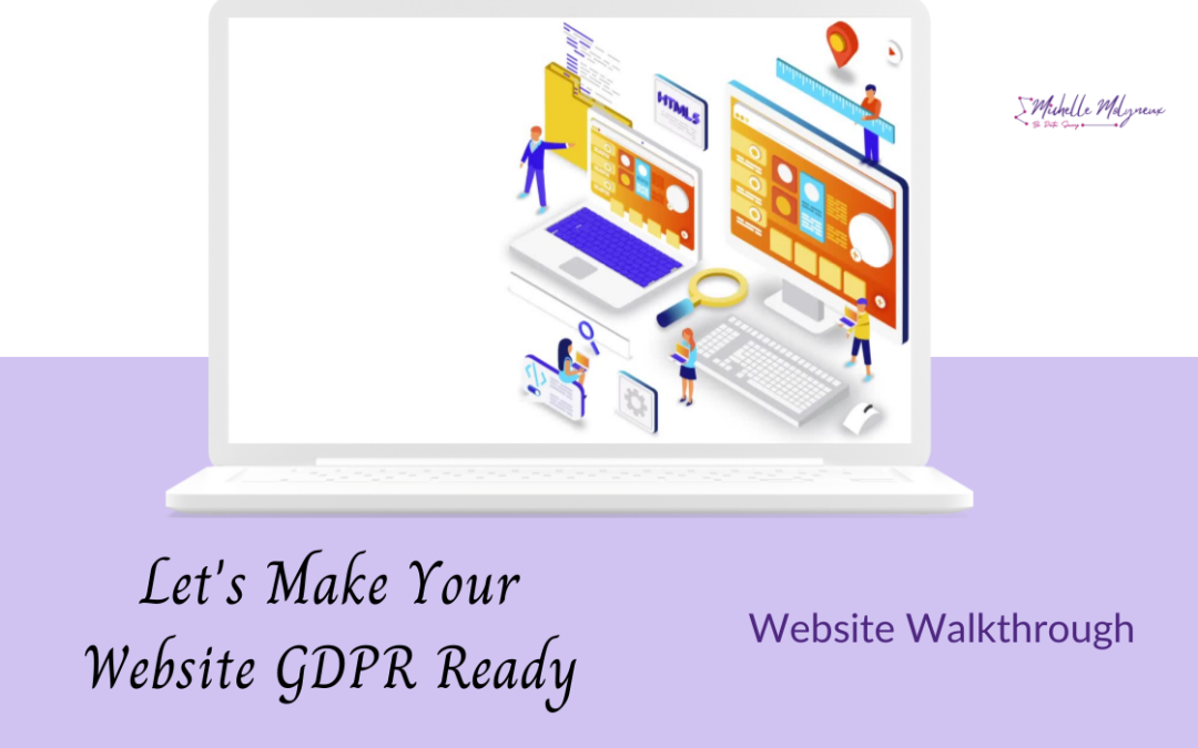 Our £9 offer – Make your Website GDPR-Ready