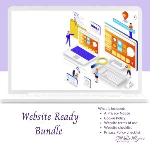 Website ready bundle, including privacy policy, cookie policy and terms of use policy